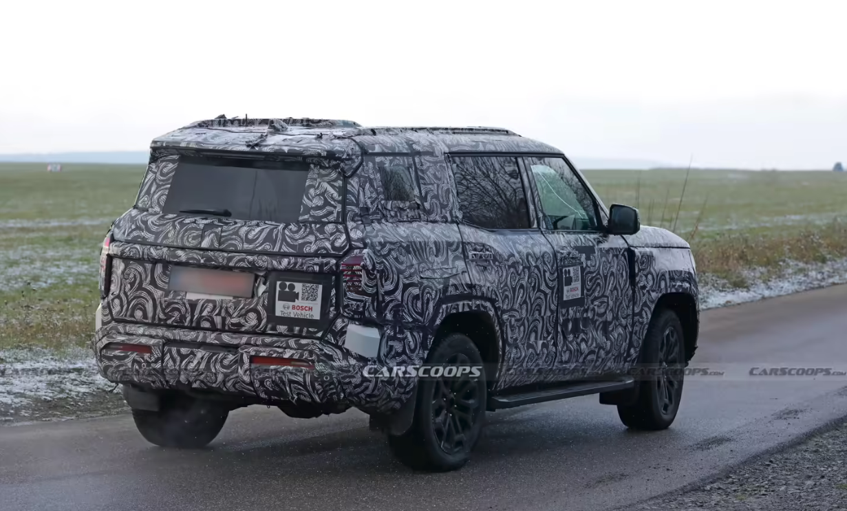 三菱帕杰罗即将重返市场 测试谍照曝光 直指丰田兰德酷路泽